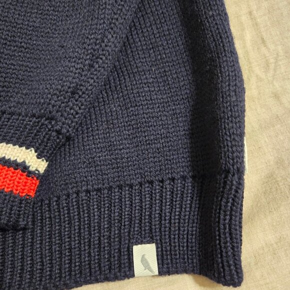 Peregrine men's XXL NWOT wool sweater 1/3 zip Nordic double ply - Picture 5 of 5